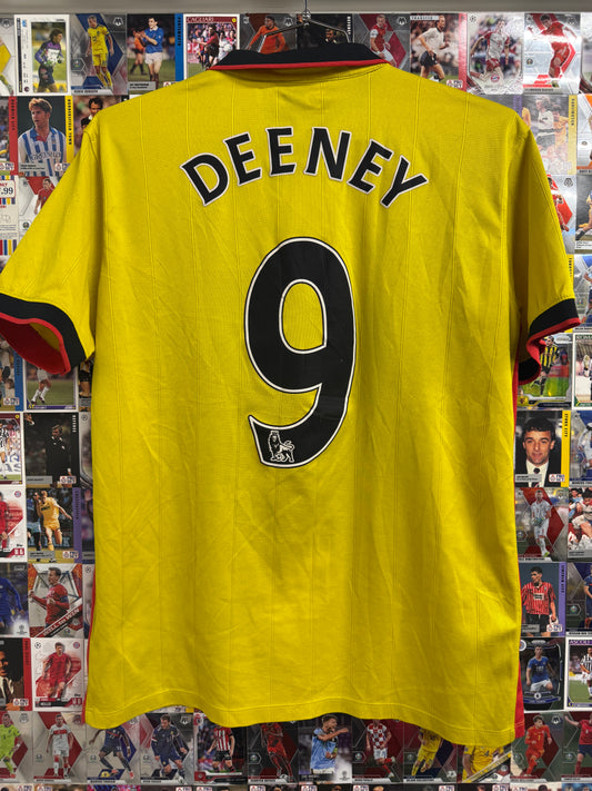 Watford 2016/17 Troy Deeney #9 Home Shirt - L