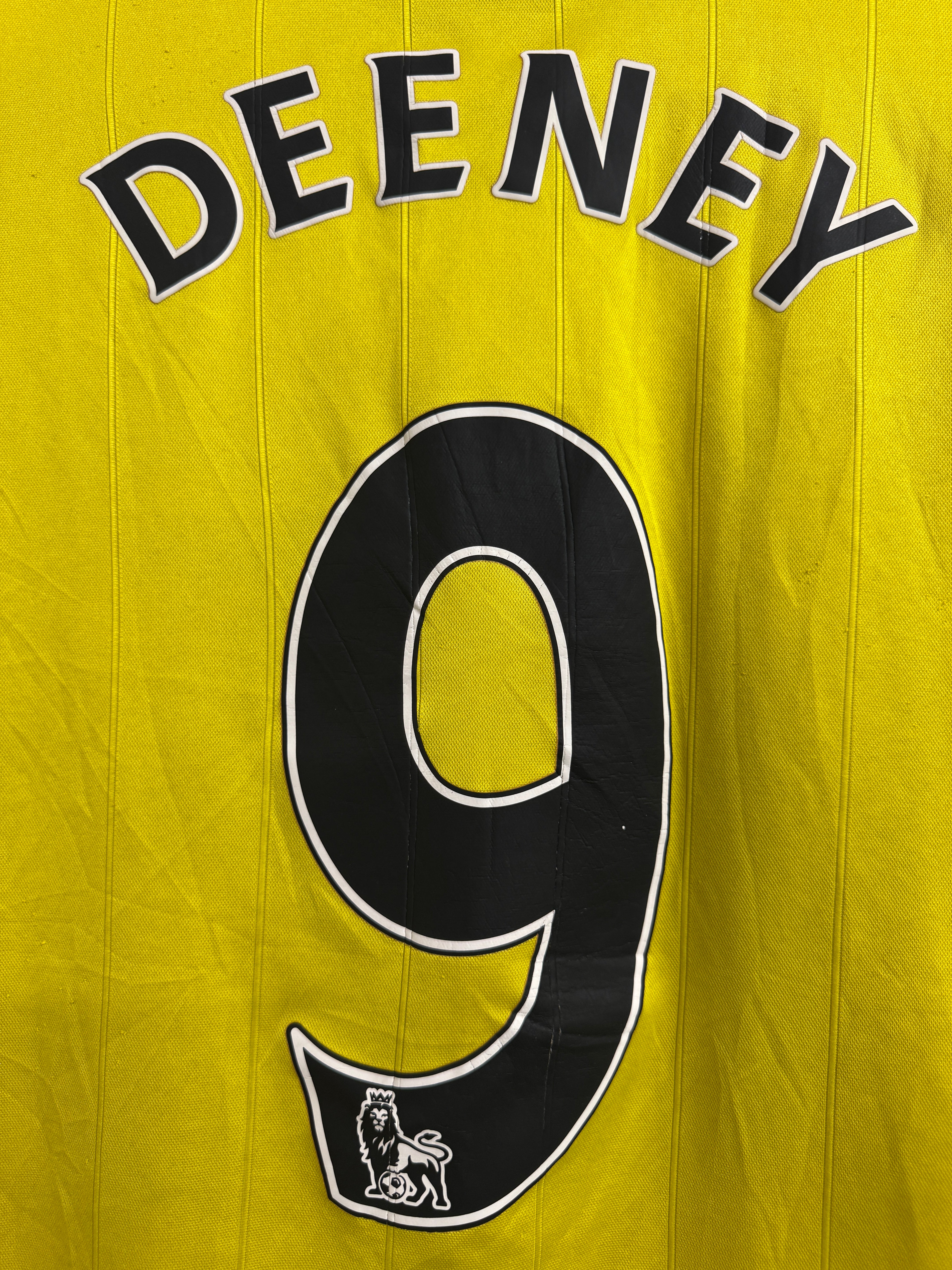 Watford 2016/17 Troy Deeney #9 Home Shirt | Retro Screamers