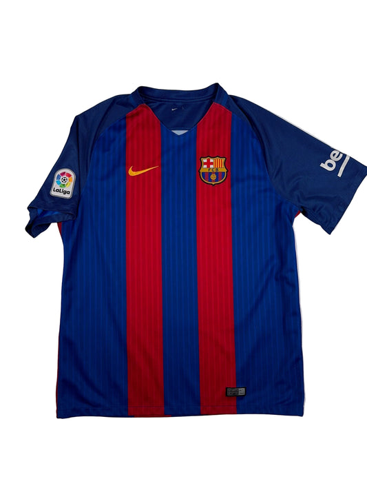 Barcelona 2016/17 Lionel Messi #10 Home Shirt - XL