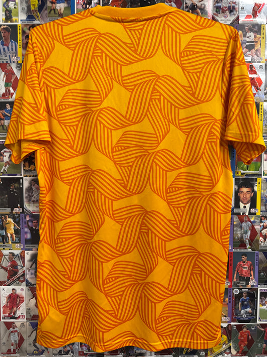 Columbus Crew 2019/20 Pre-Match Kick Cancer Shirt - M