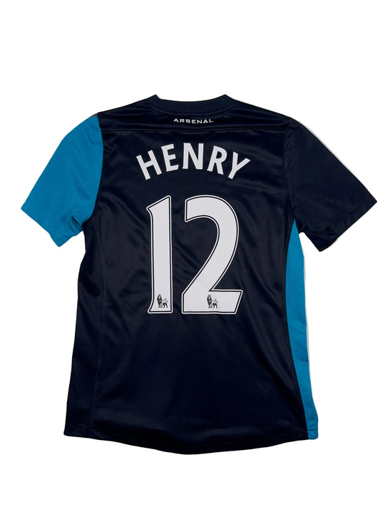Arsenal 2011/12 Thierry Henry #12 Player Version Away Shirt - M