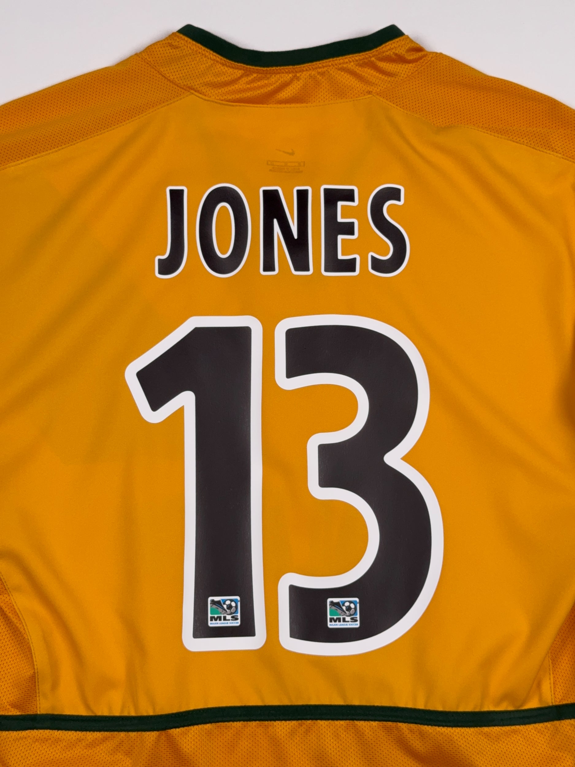 LA Galaxy 2003/04 Cobi Jones #13 Home Shirt - M