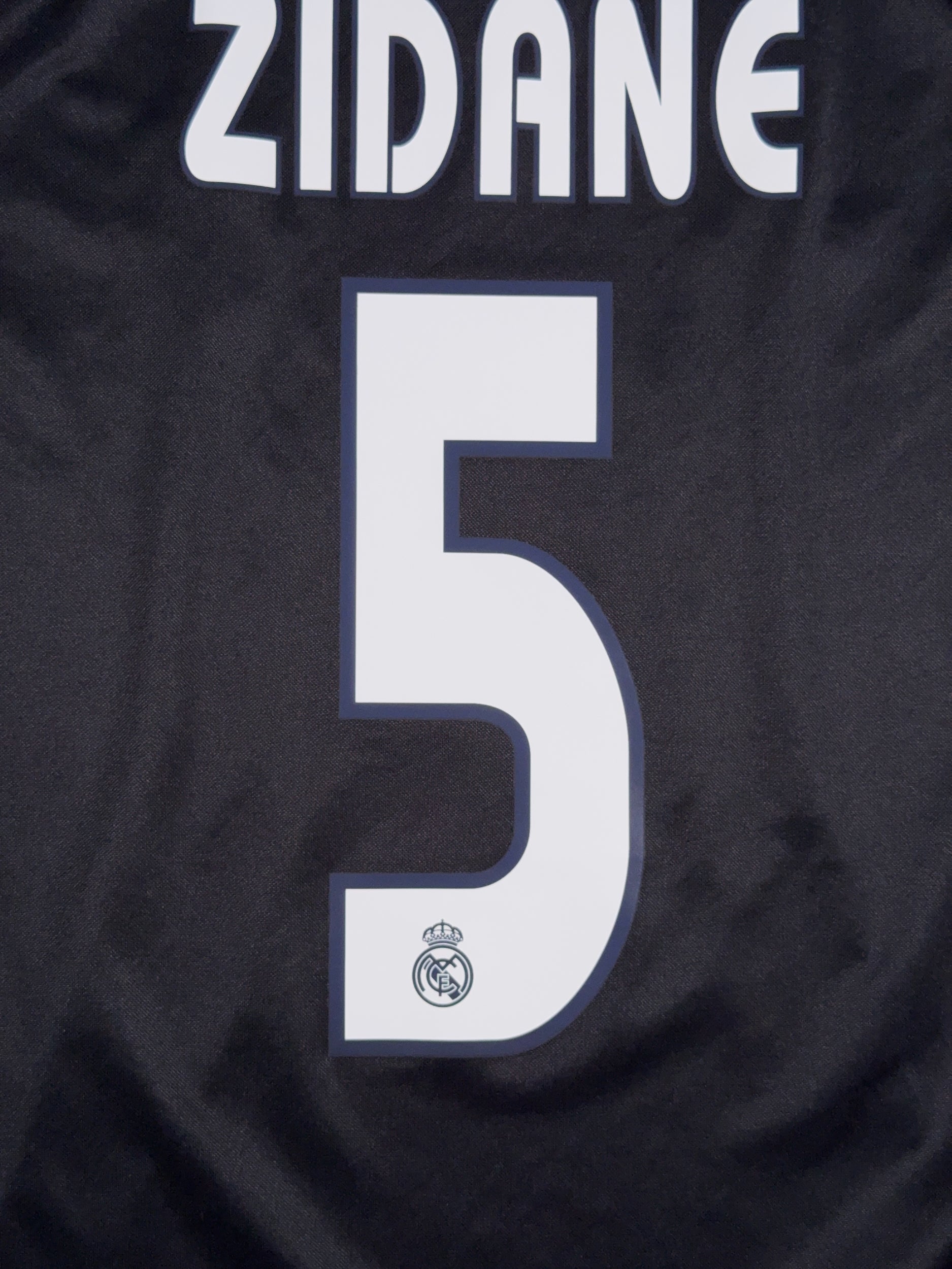 Real Madrid 2004/05 Zinedine Zidane #5 Away Shirt - M