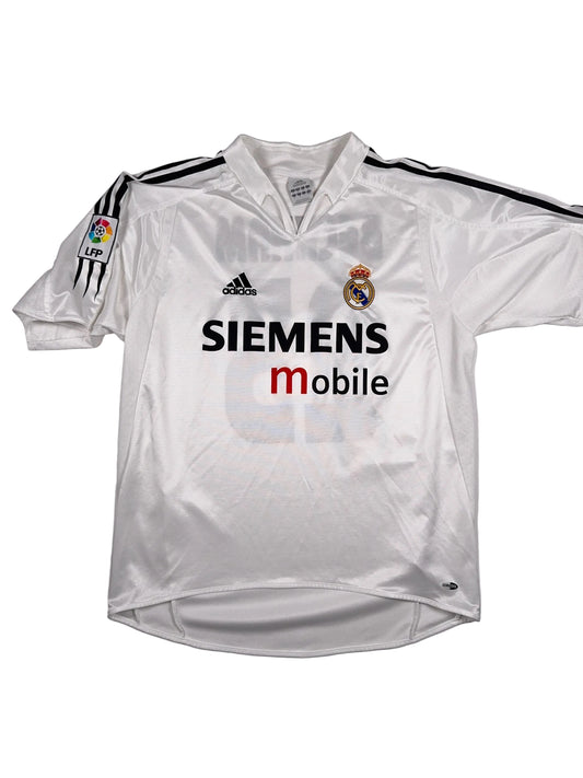Real Madrid 2004/05 David Beckham #23 Home Shirt - M