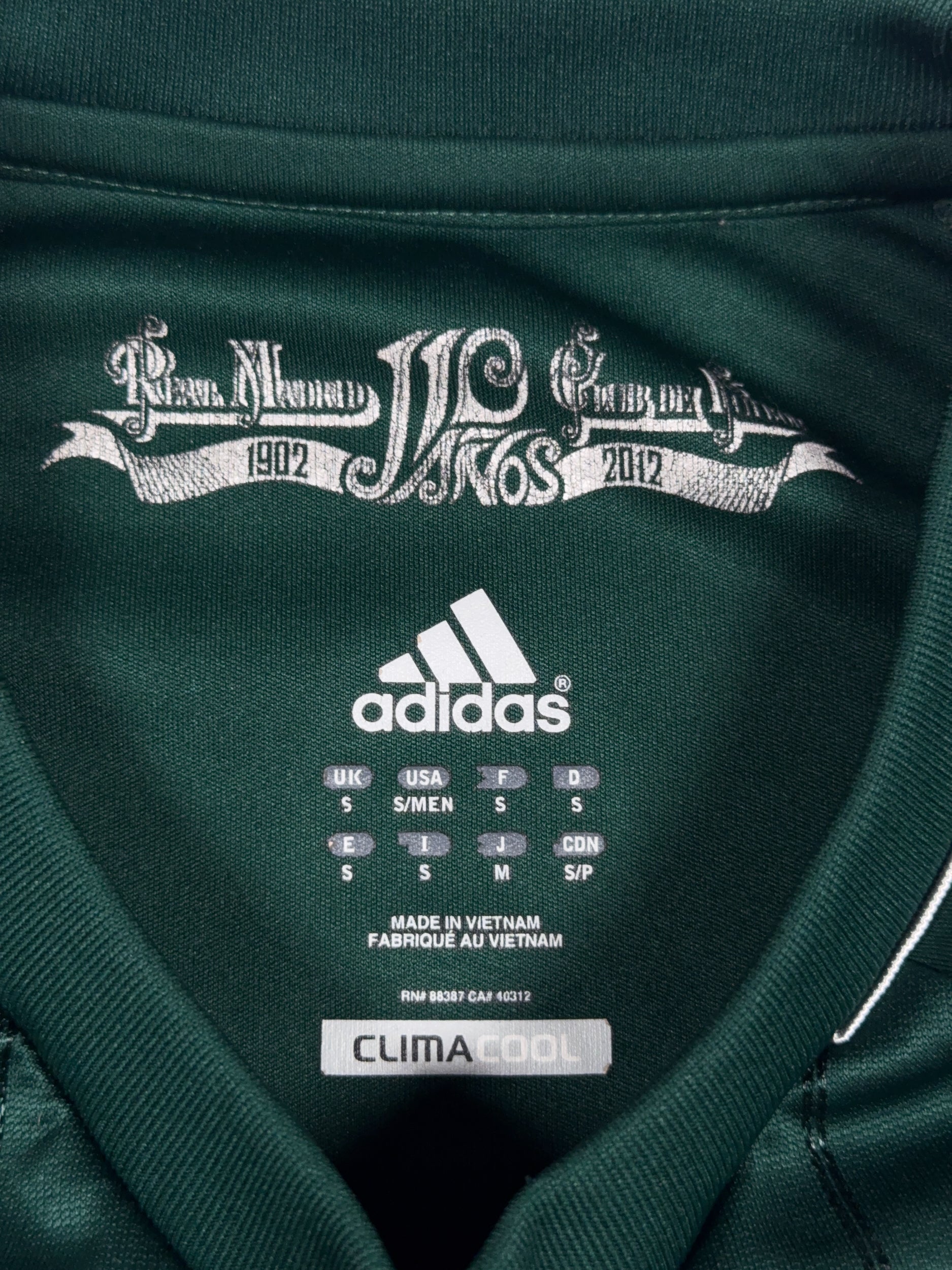 Real Madrid 2012/13 Cristiano Ronaldo #7 UCL Third Shirt - S
