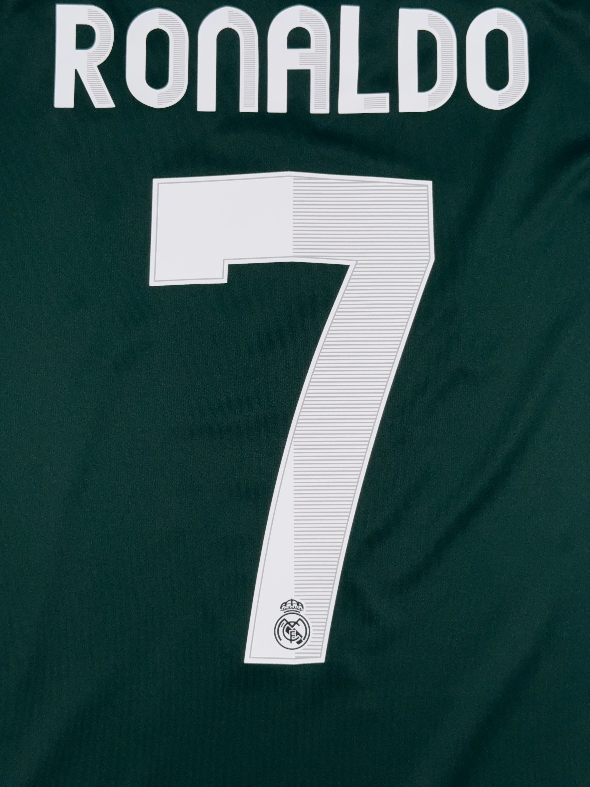 Real Madrid 2012/13 Cristiano Ronaldo #7 UCL Third Shirt - S