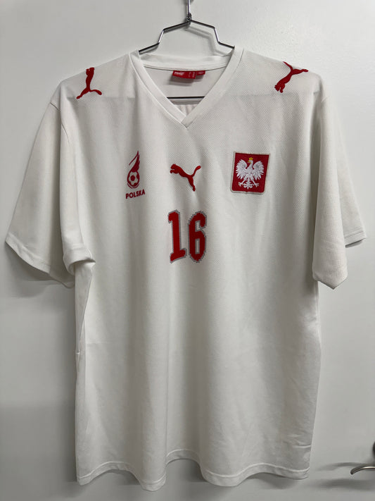 Poland 2008 Blaszczykowski #16 Home Shirt - XXL