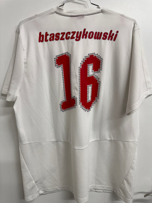 Poland 2008 Blaszczykowski #16 Home Shirt - XXL