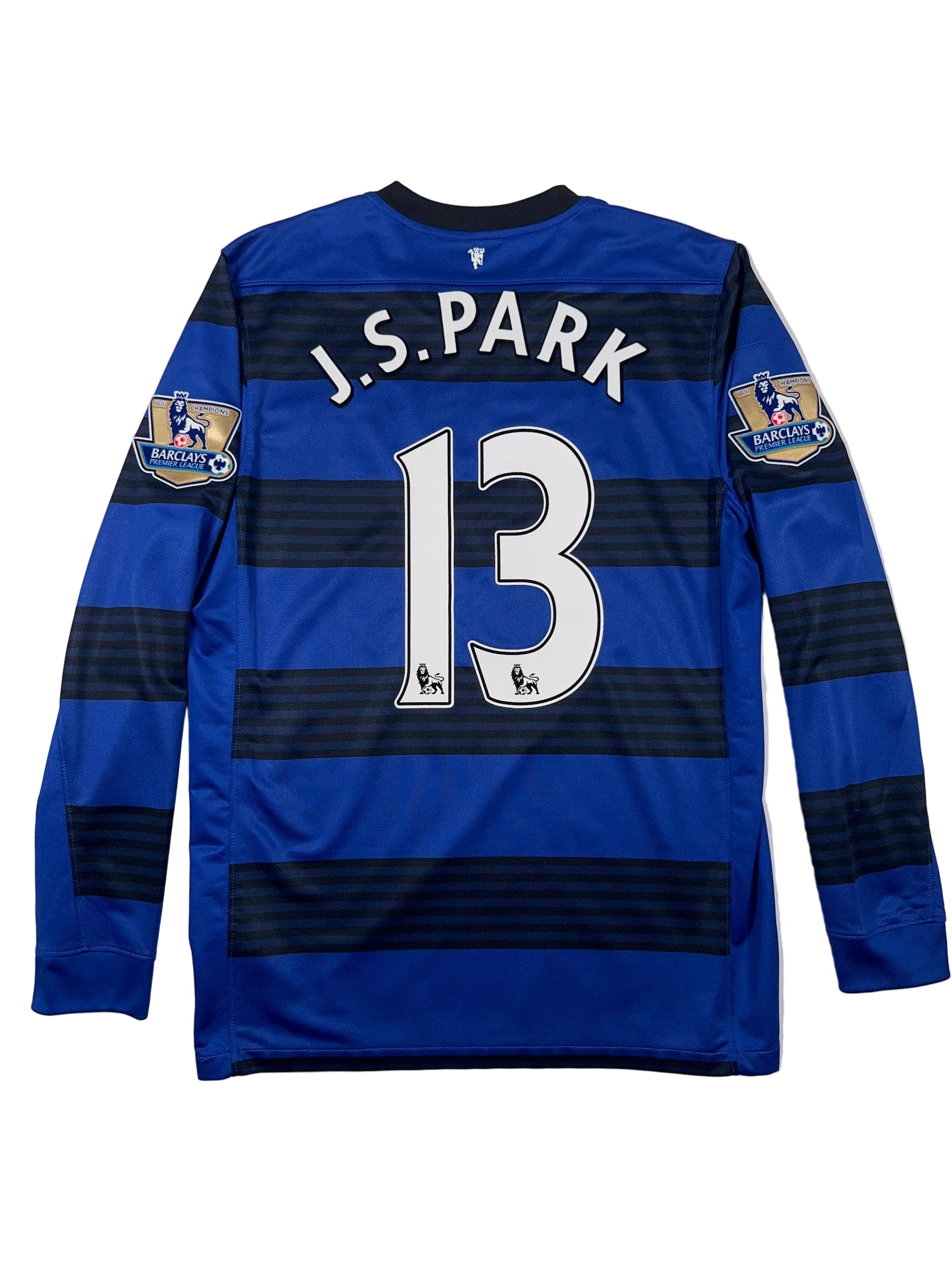 Manchester United 2011/13 Park Ji Sung #13 Longsleeve Away Shirt - M