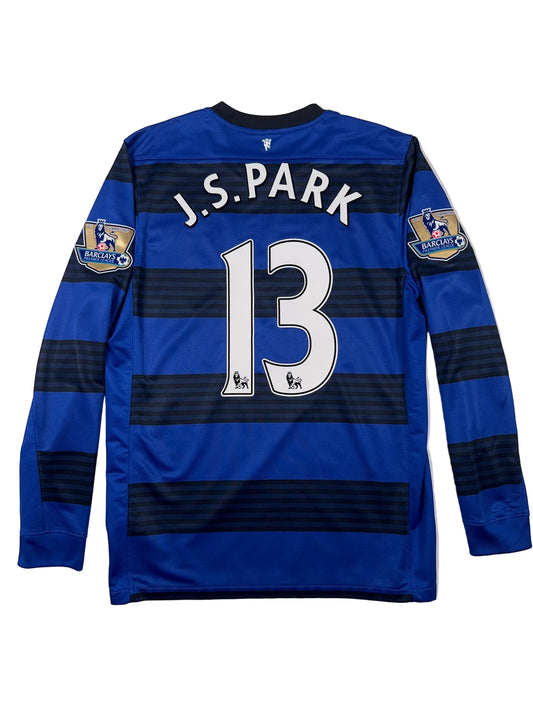 Manchester United 2011/13 Park Ji Sung #13 Longsleeve Away Shirt - M