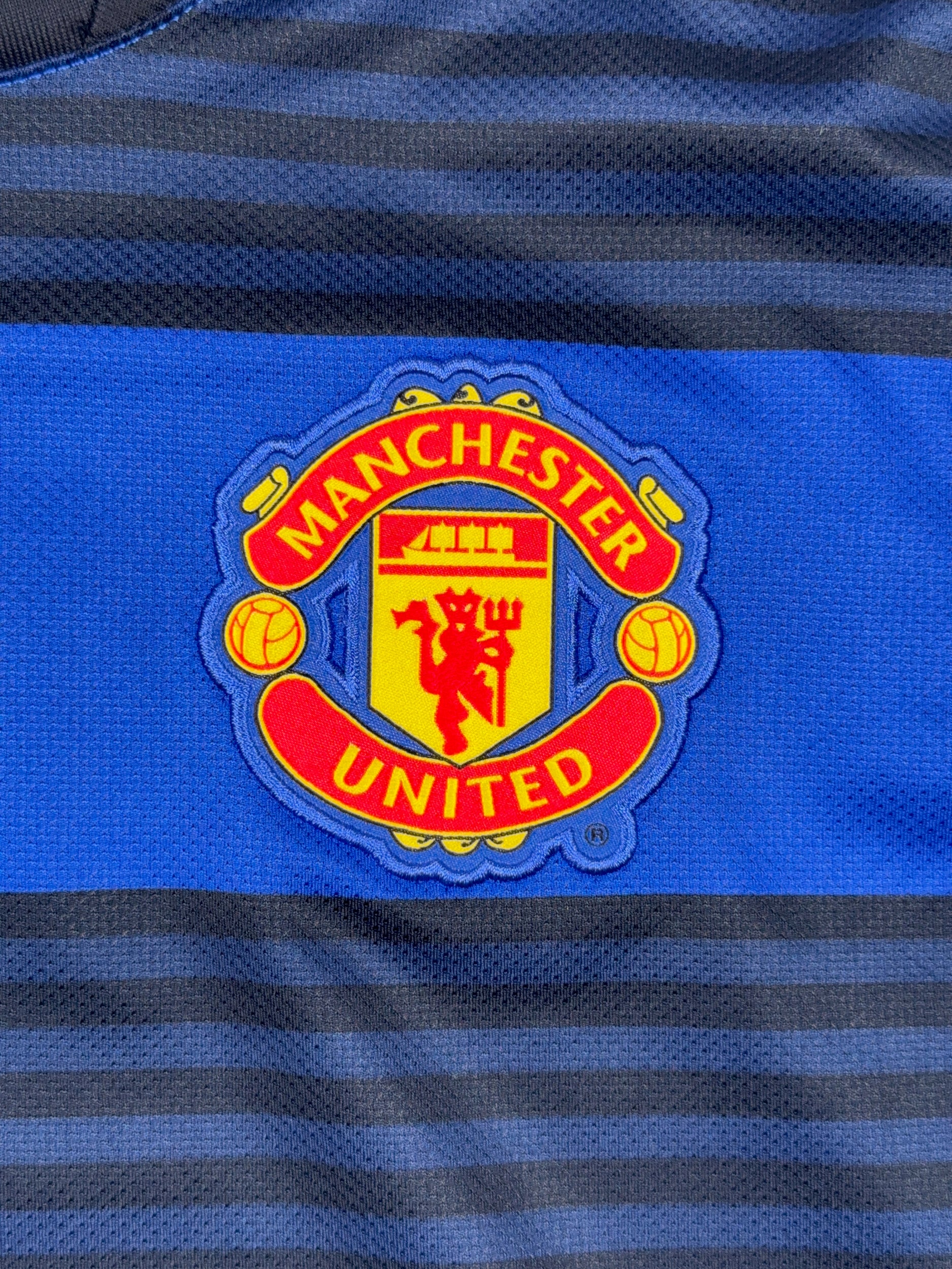 Manchester United 2011/13 Park Ji Sung #13 Longsleeve Away Shirt - M