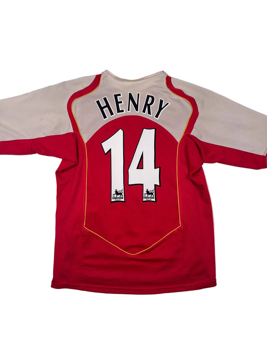 Arsenal 2004/05 Thierry Henry #14 Home Shirt - M