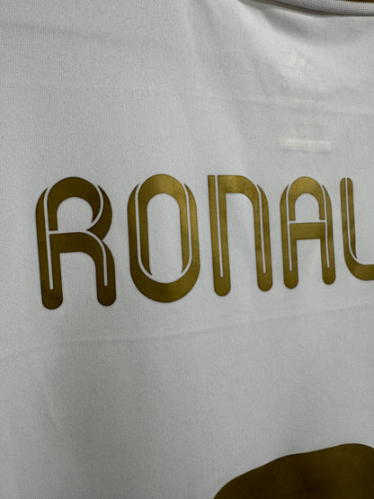 Real Madrid 2011 Ronaldo #7 Home Shirt w/ Patches - XL