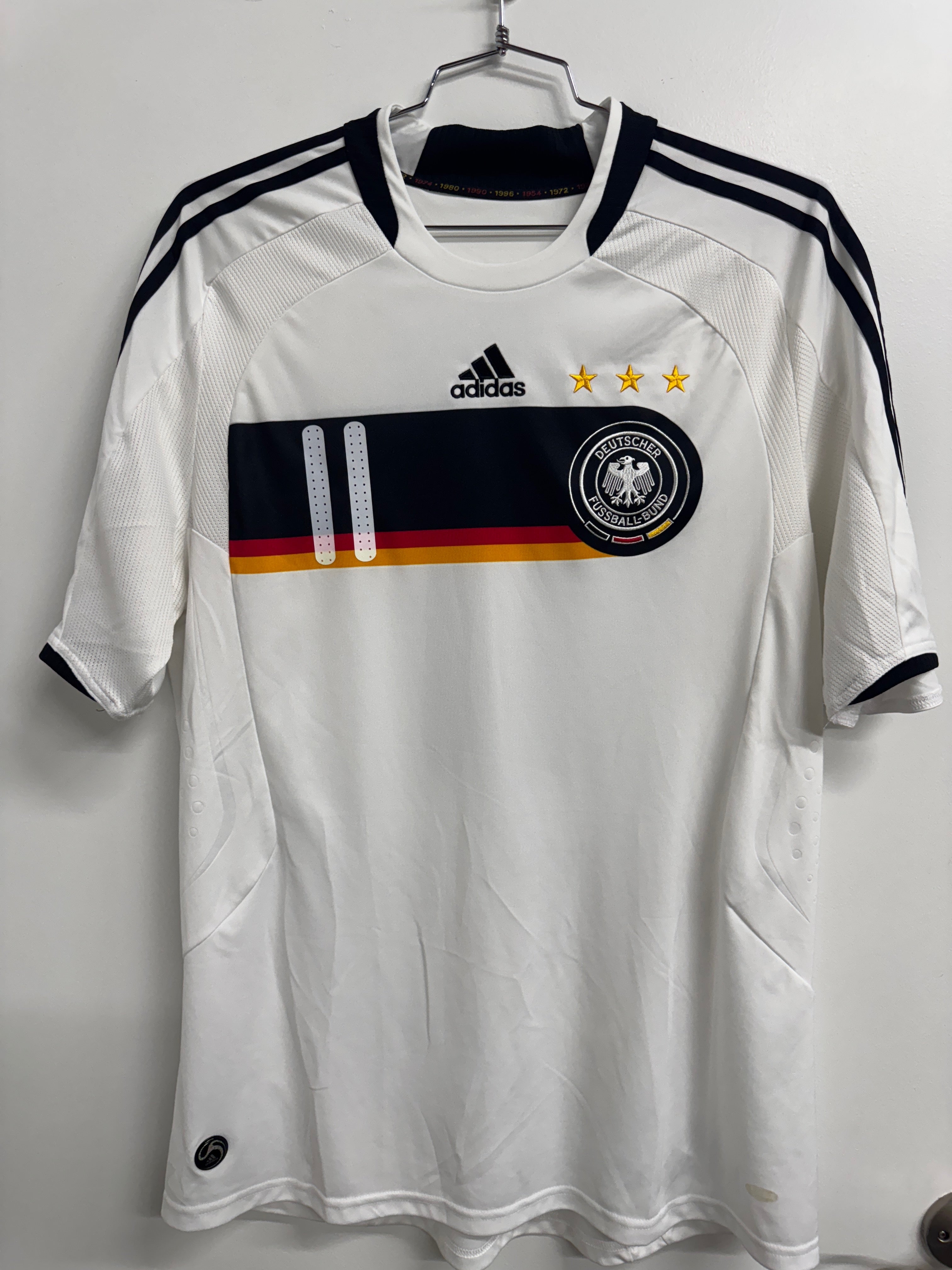 Germany 2008 Klose #11 Away Shirt - XL