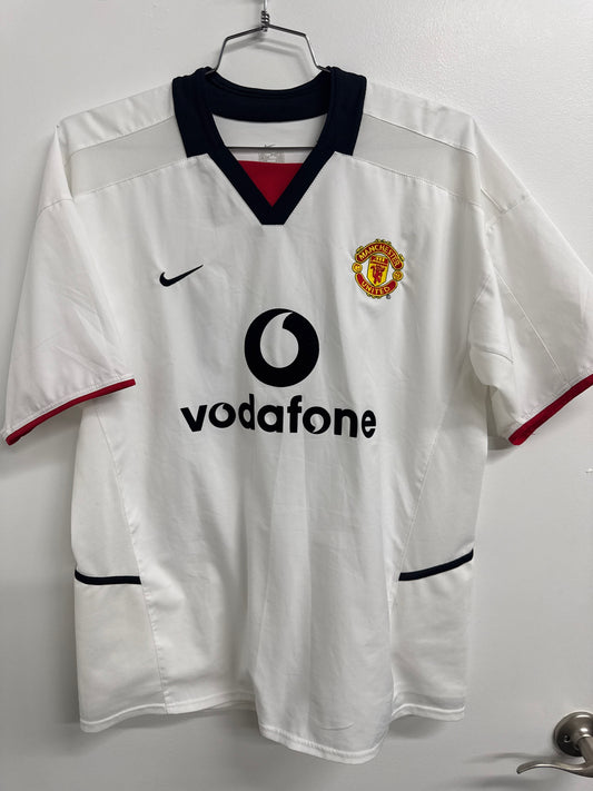 Manchester United 2002 Forlan # Away Shirt - L
