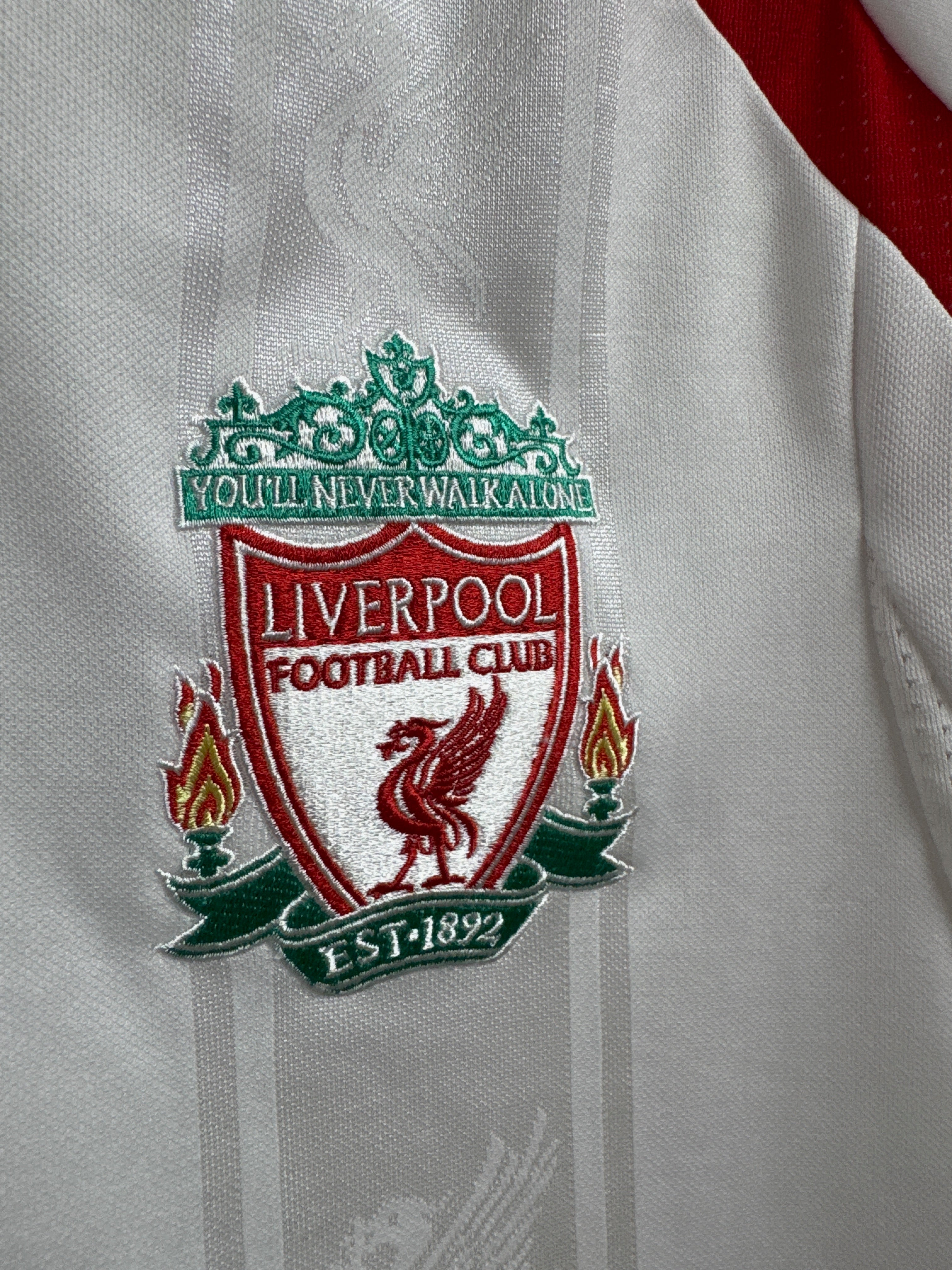 Liverpool 2007 Alonso #14 Away Shirt - L