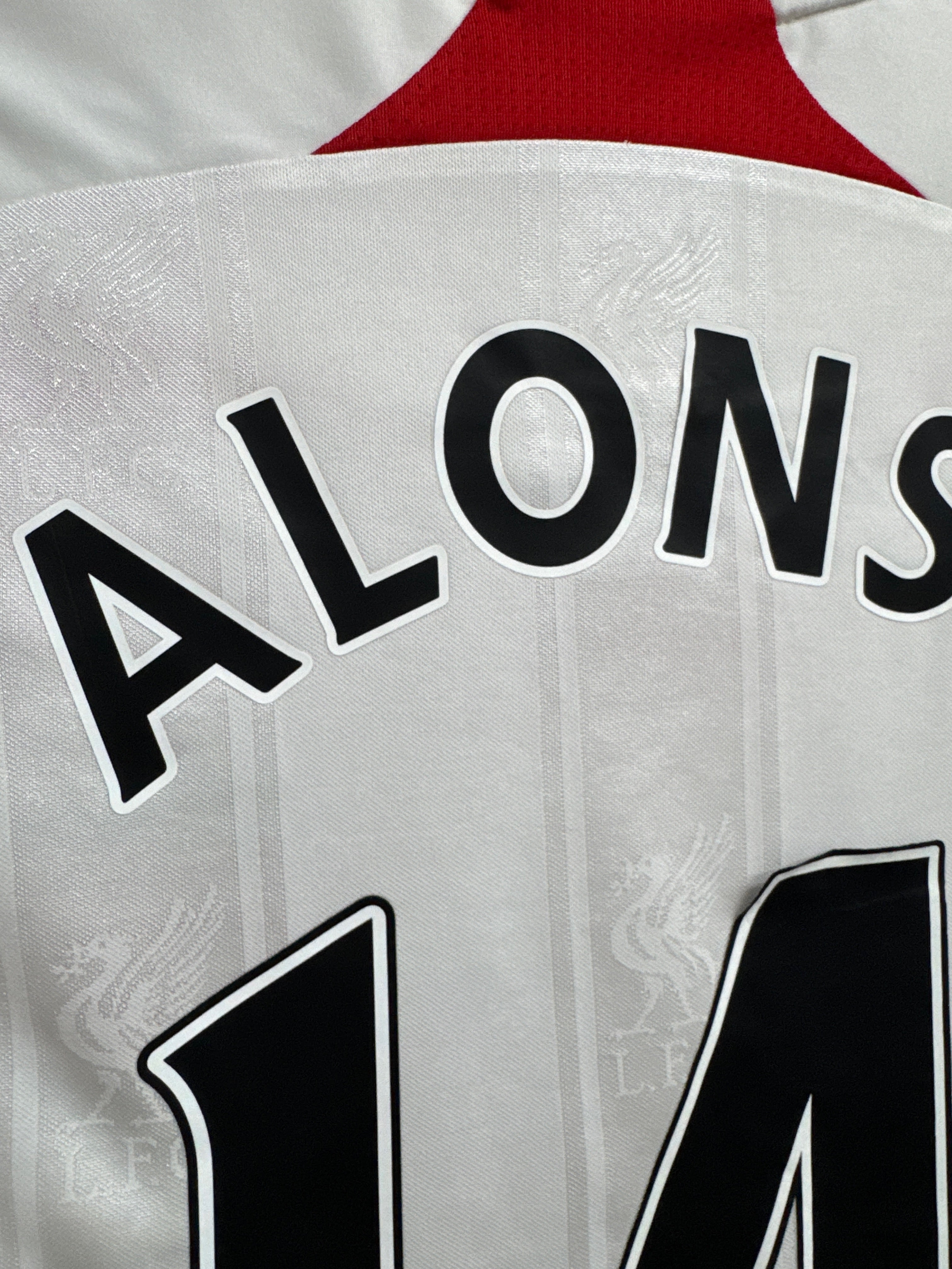 Liverpool 2007 Alonso #14 Away Shirt - L