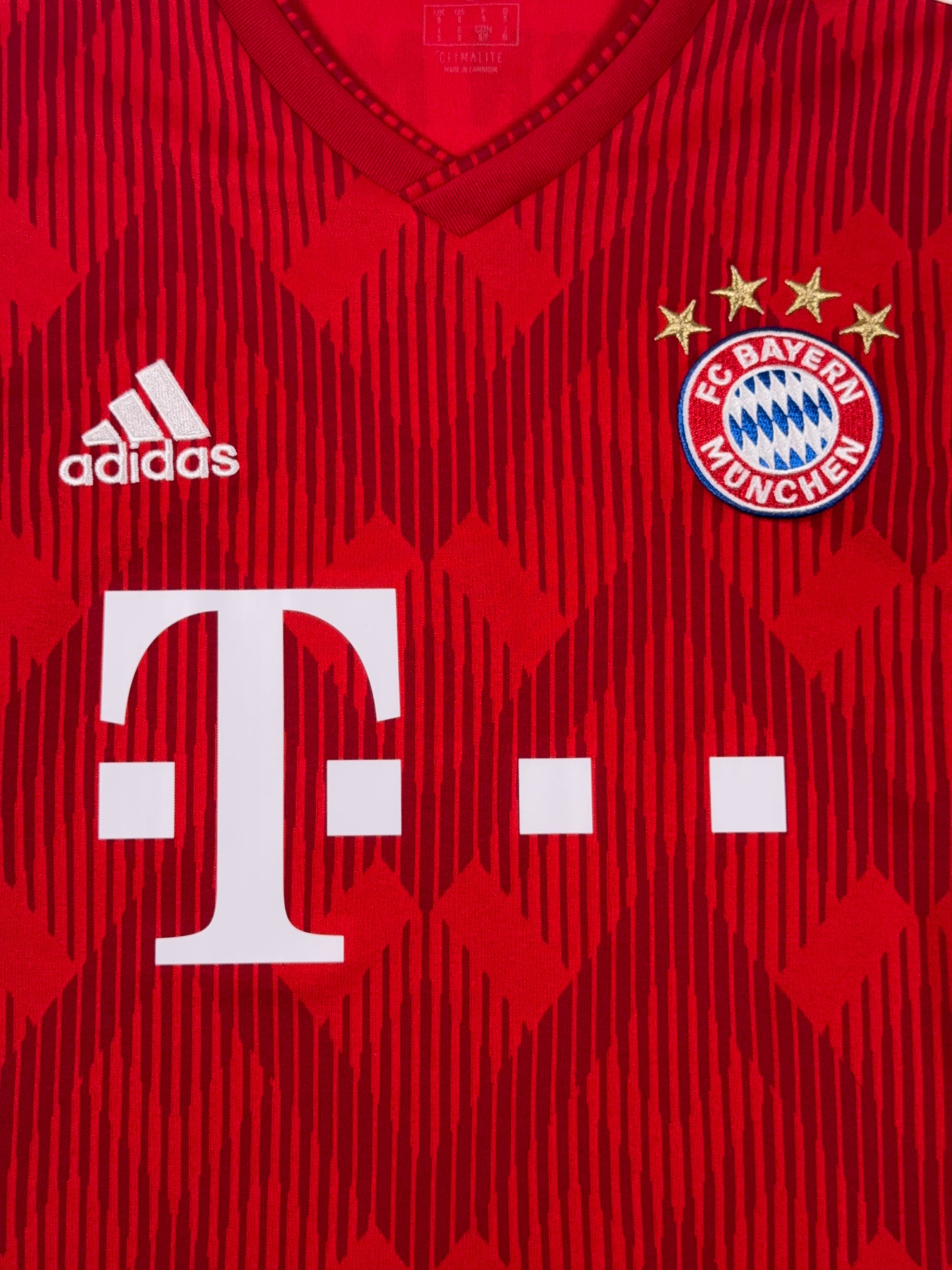 Bayern Munich 2018/19 Longsleeve Home Shirt - S
