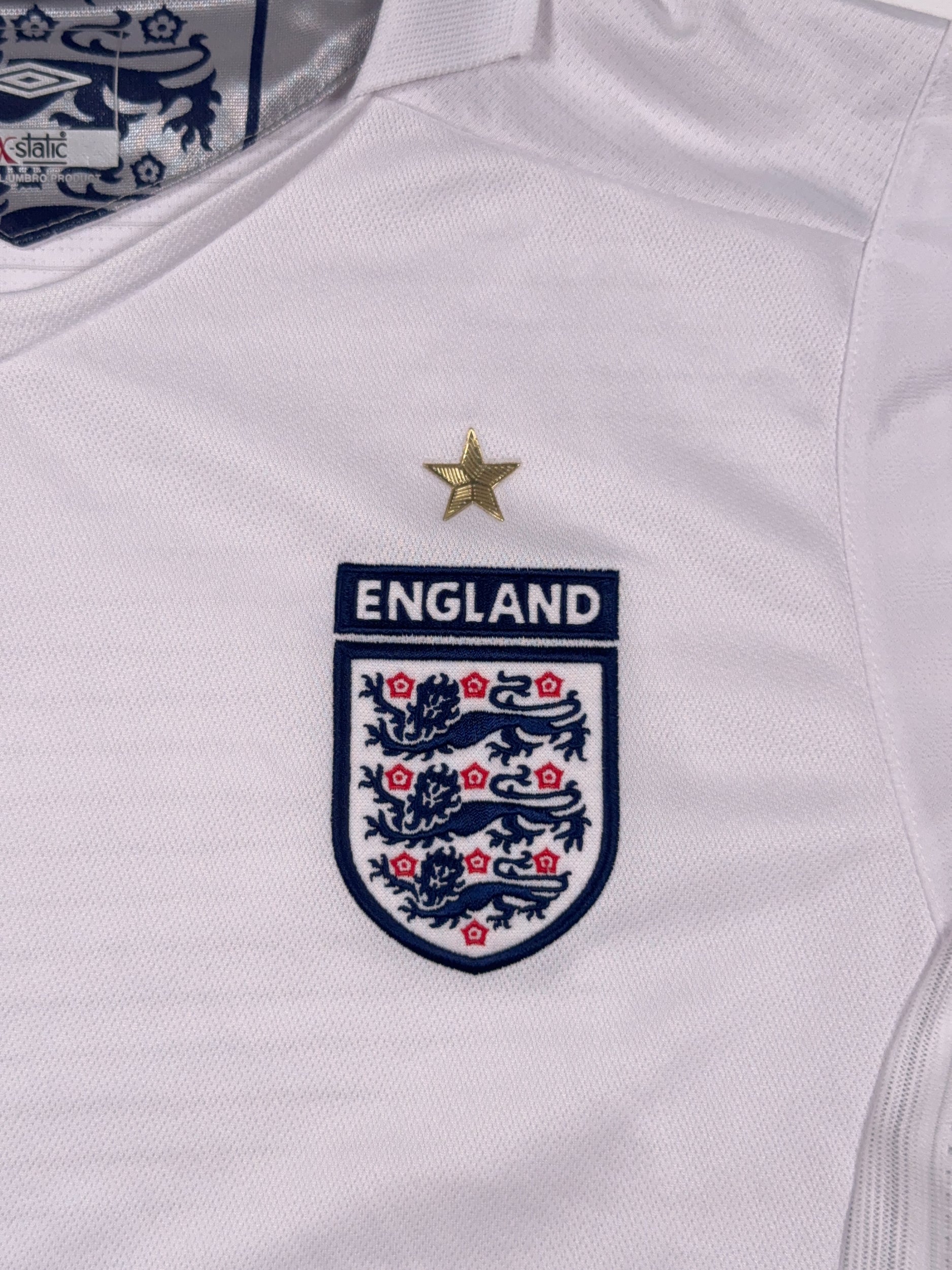 England 2005/07 Home Shirt - M