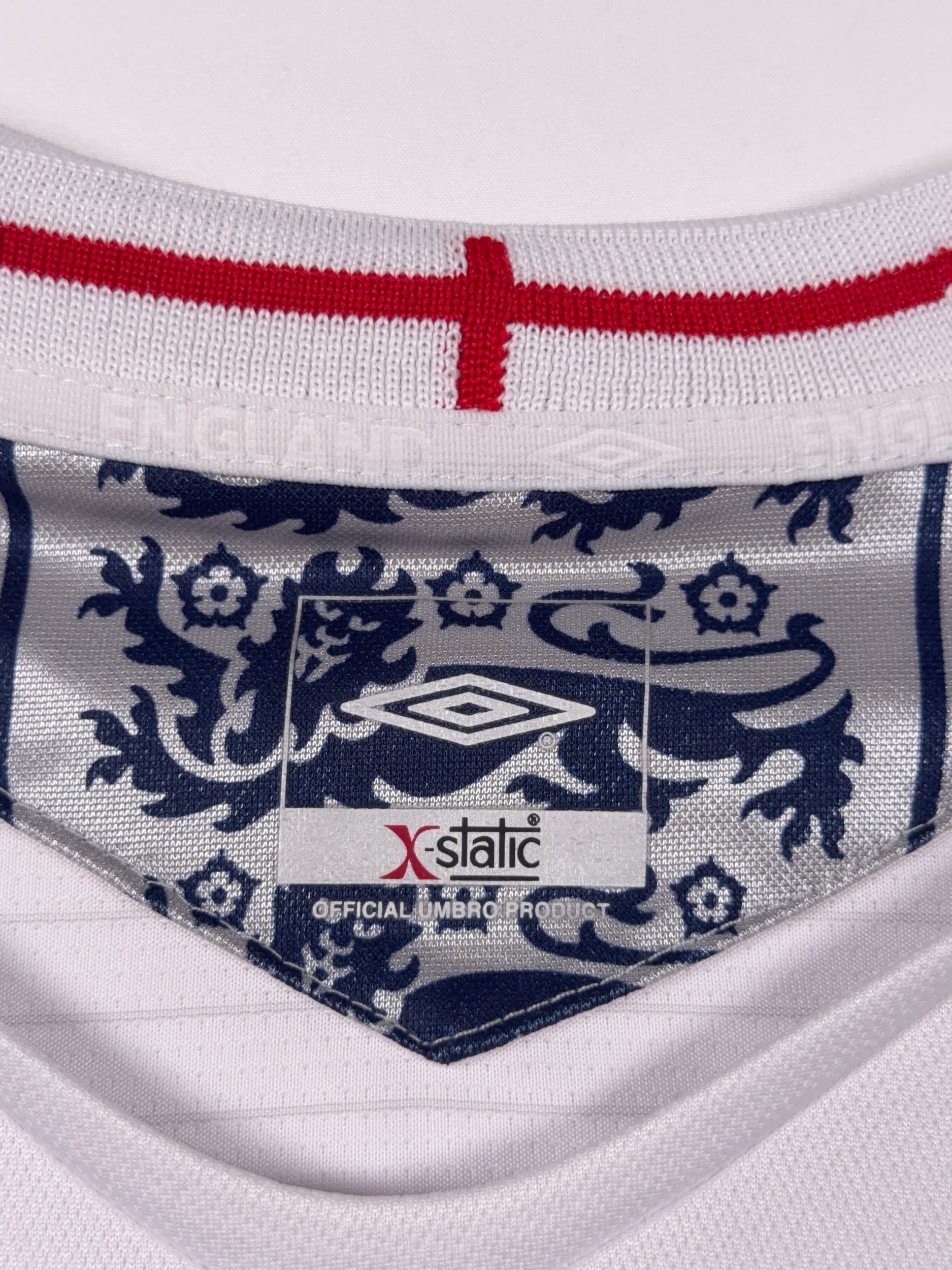 England 2005/07 Home Shirt - M