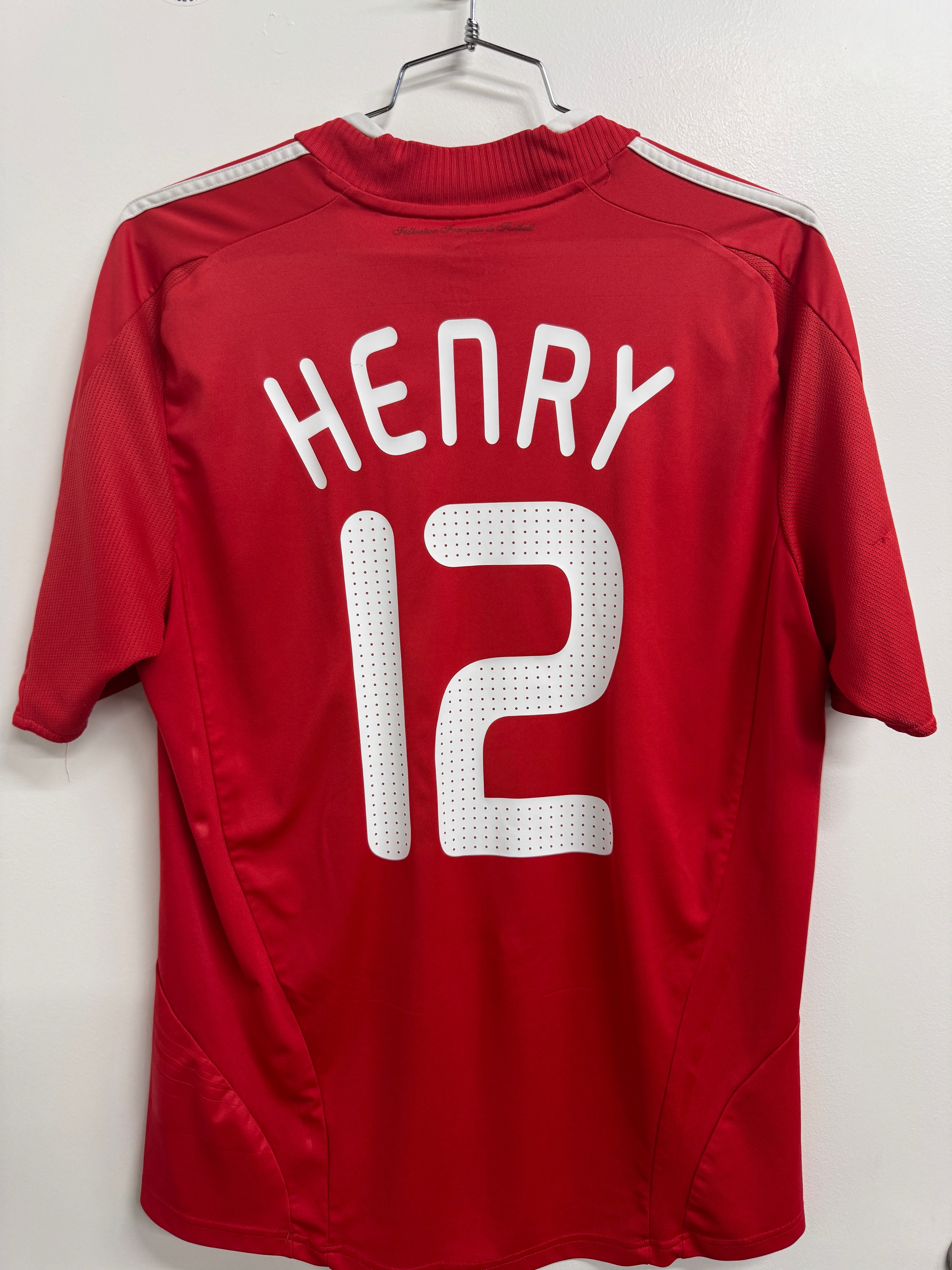 France 2008/09 Thierry Henry #12 Away Shirt | Retro Screamers