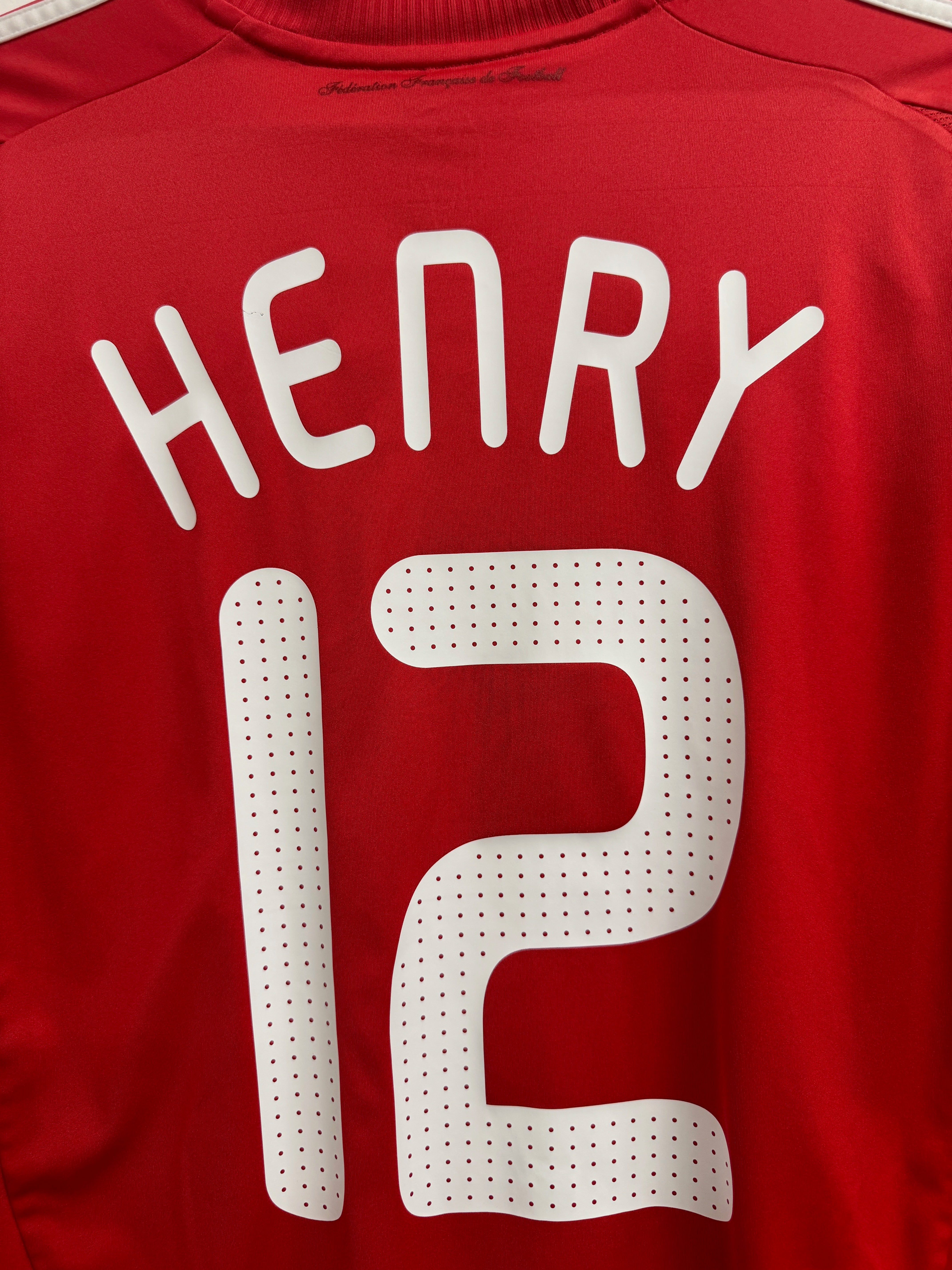 France 2008/09 Thierry Henry #12 Away Shirt | Retro Screamers
