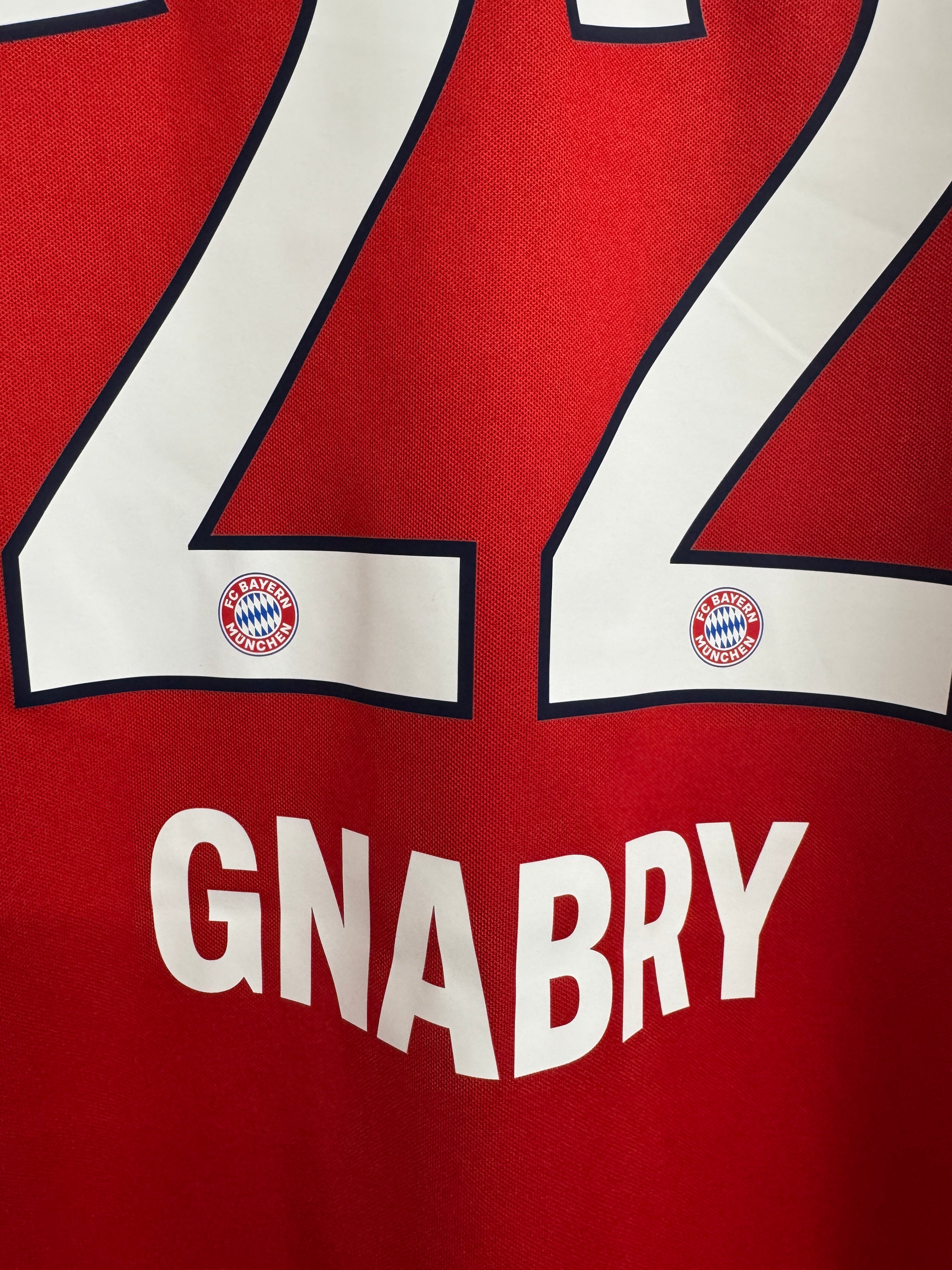 Bayern Munich 2018/19 Serge Gnabry #22 Home Longsleeve | Retro Screamers