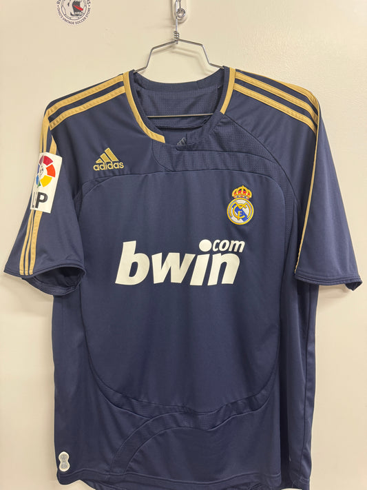 Real Madrid 2007 Sergio Ramos #4 Away Shirt - L