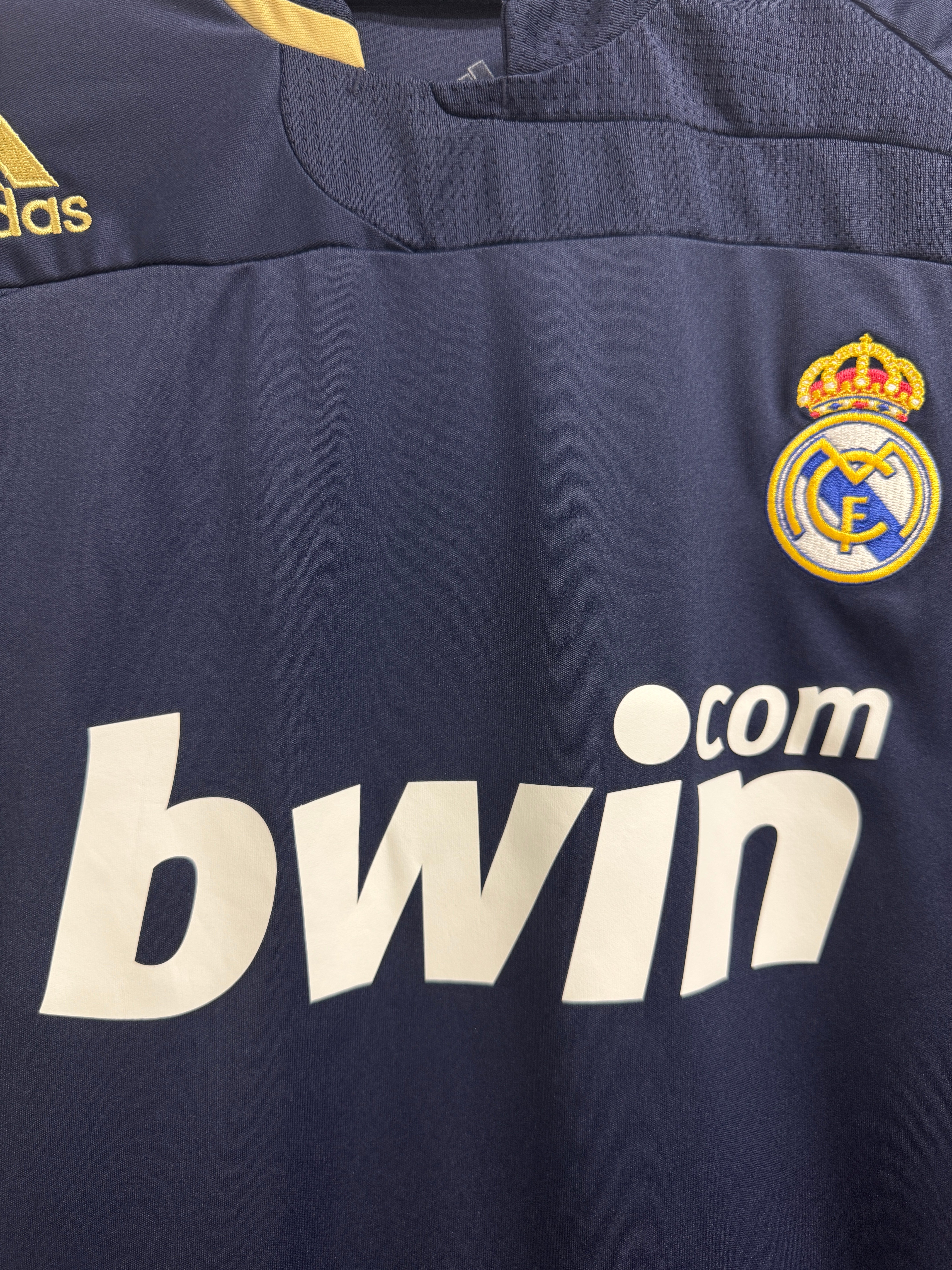 Real Madrid 2007 Sergio Ramos #4 Away Shirt - L