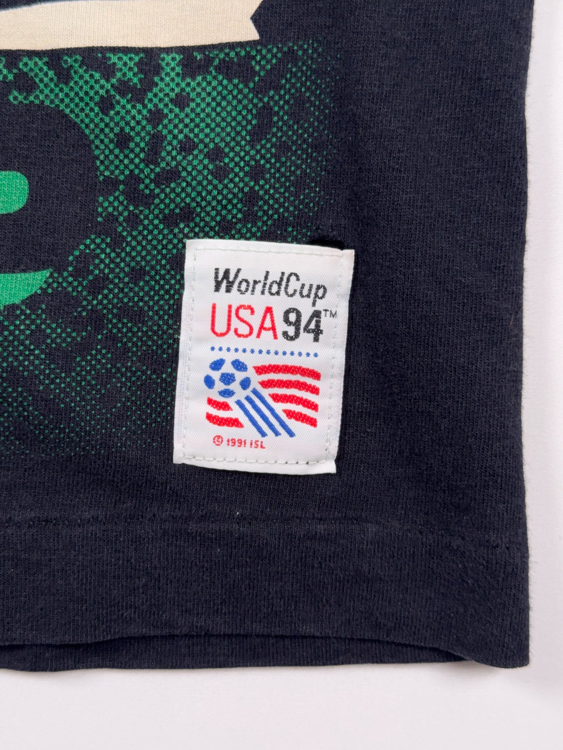 Ireland USA94 World Cup AOP Vintage Single Stitch Tee - XL