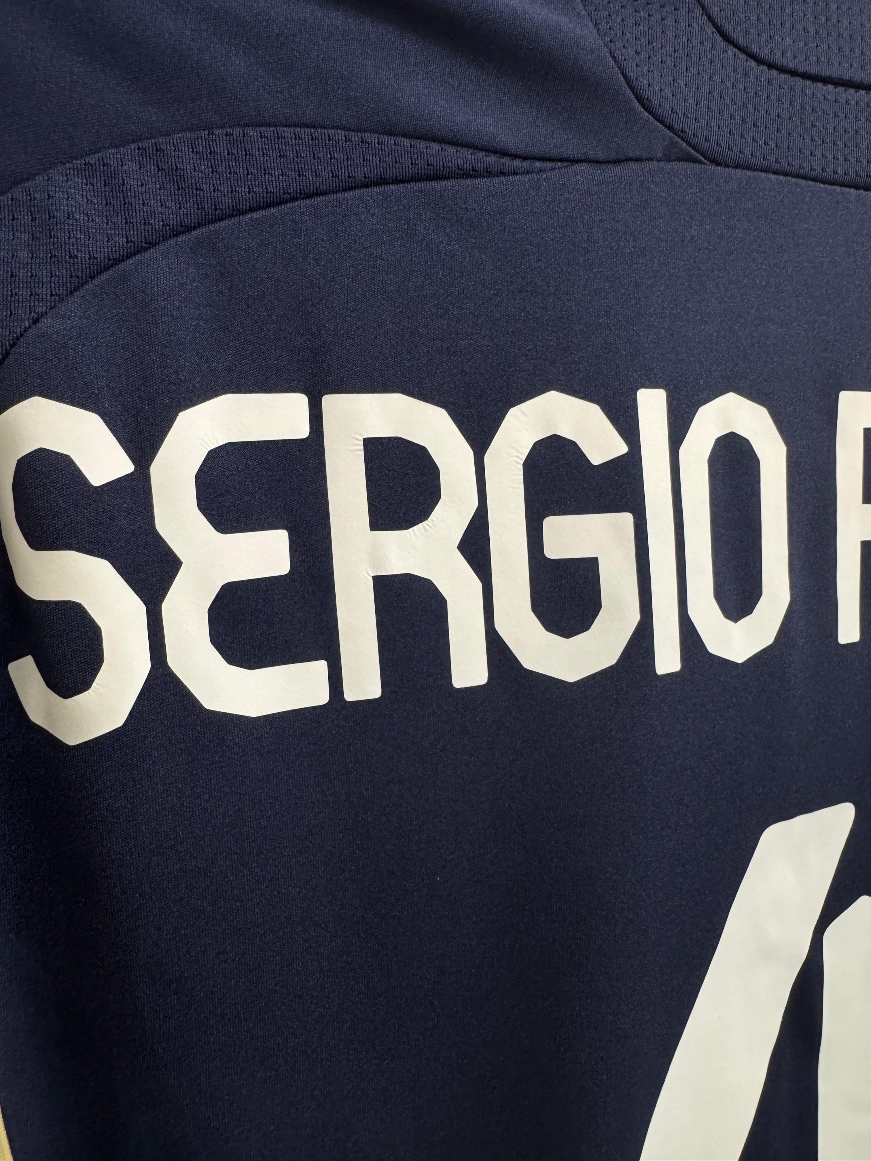 Real Madrid 2007 Sergio Ramos #4 Away Shirt - L