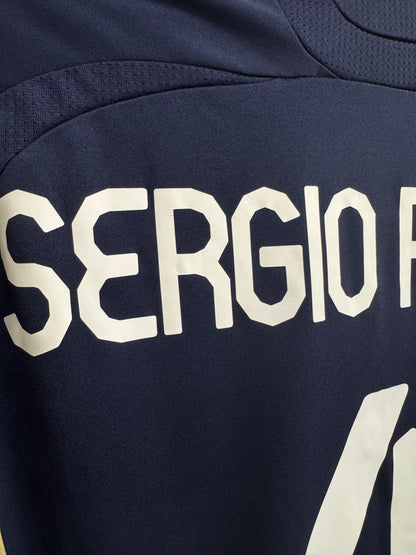 Real Madrid 2007 Sergio Ramos #4 Away Shirt - L