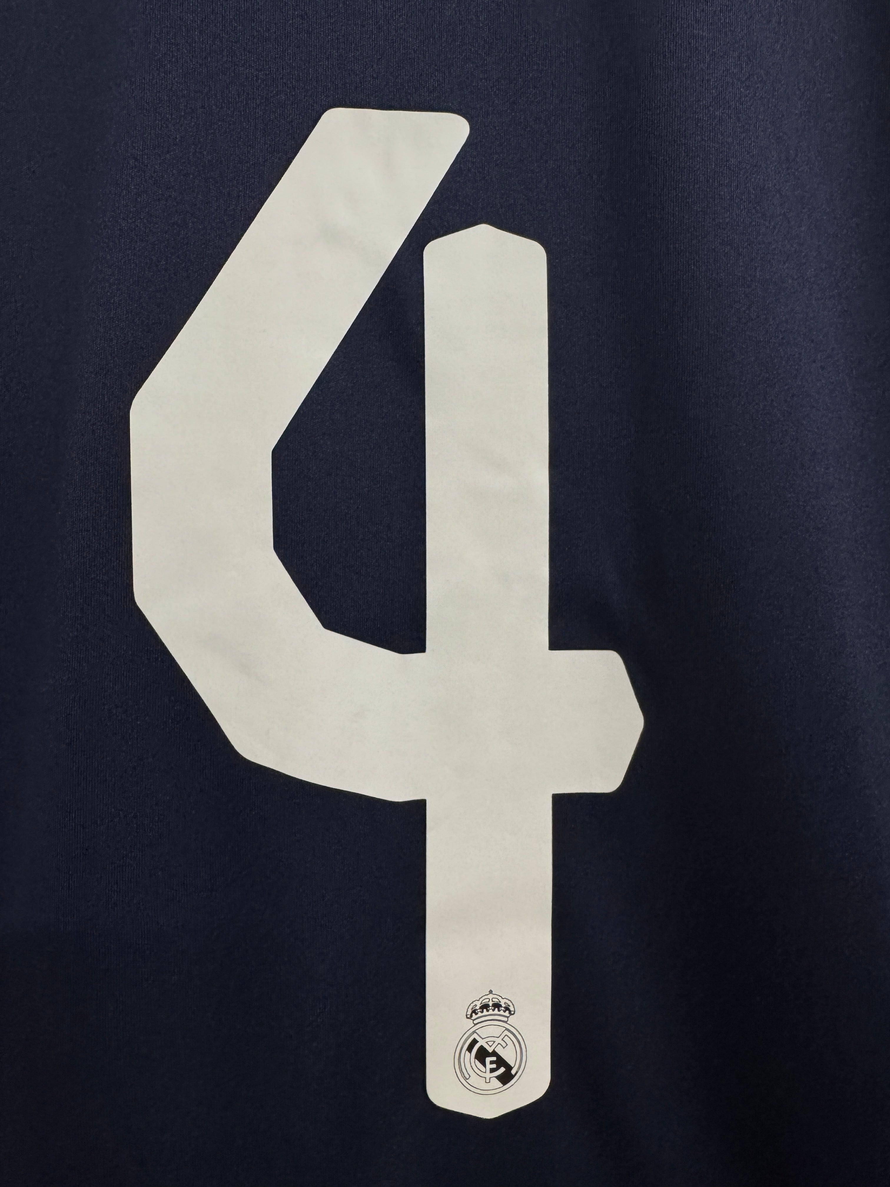 Real Madrid 2007 Sergio Ramos #4 Away Shirt - L