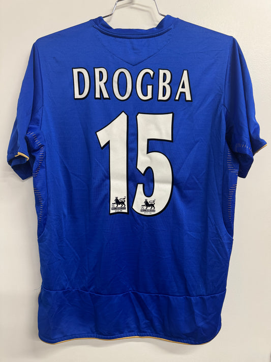 Chelsea 2005 Drogba #15 Home - L