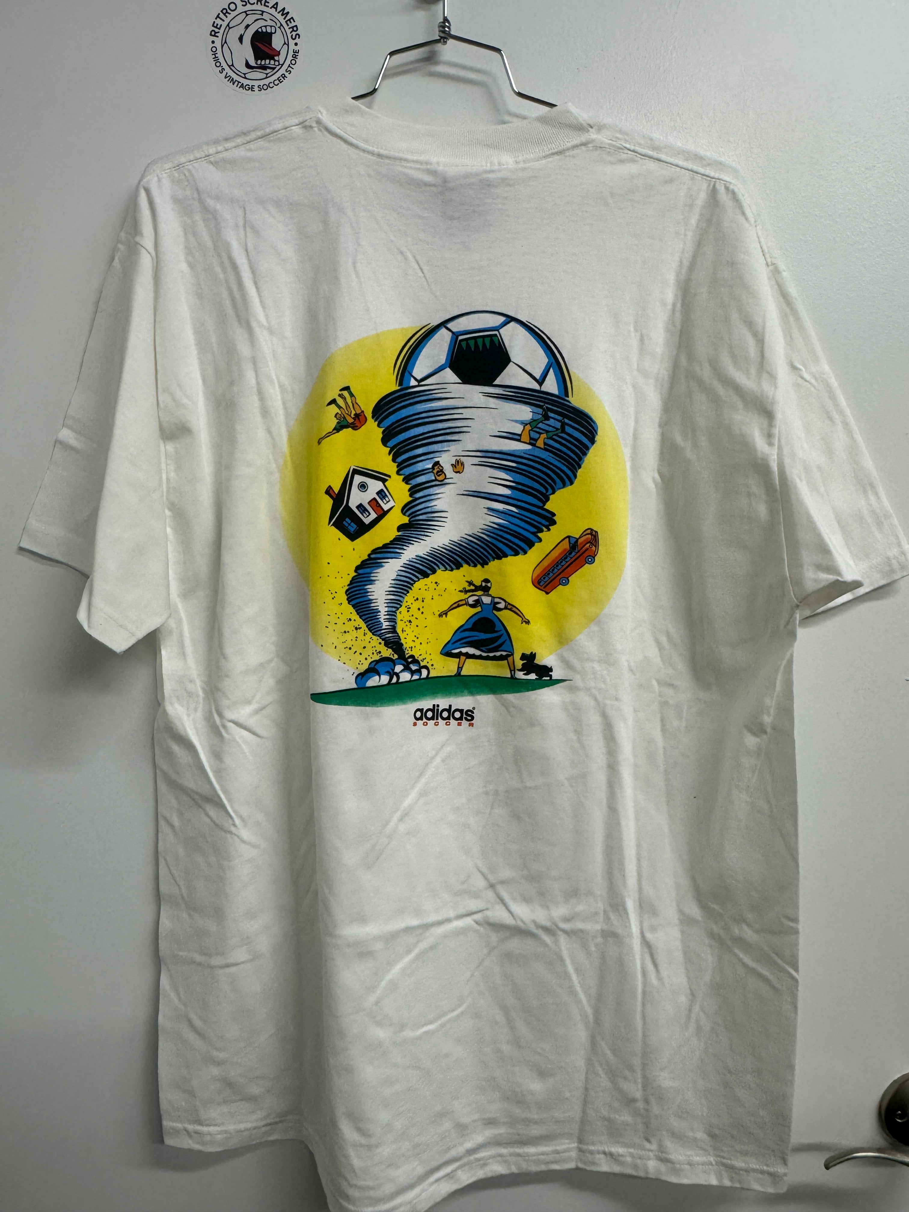 Vintage 1990s adidas Wiz Tee | Retro Screamers