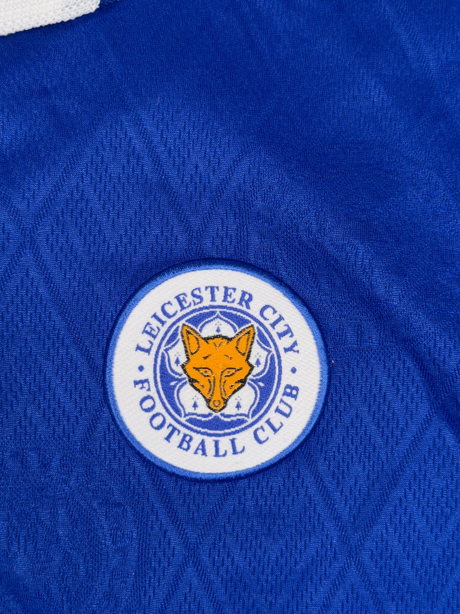 Leicester City 1998/00 Robbie Savage #14 Home Shirt - XL
