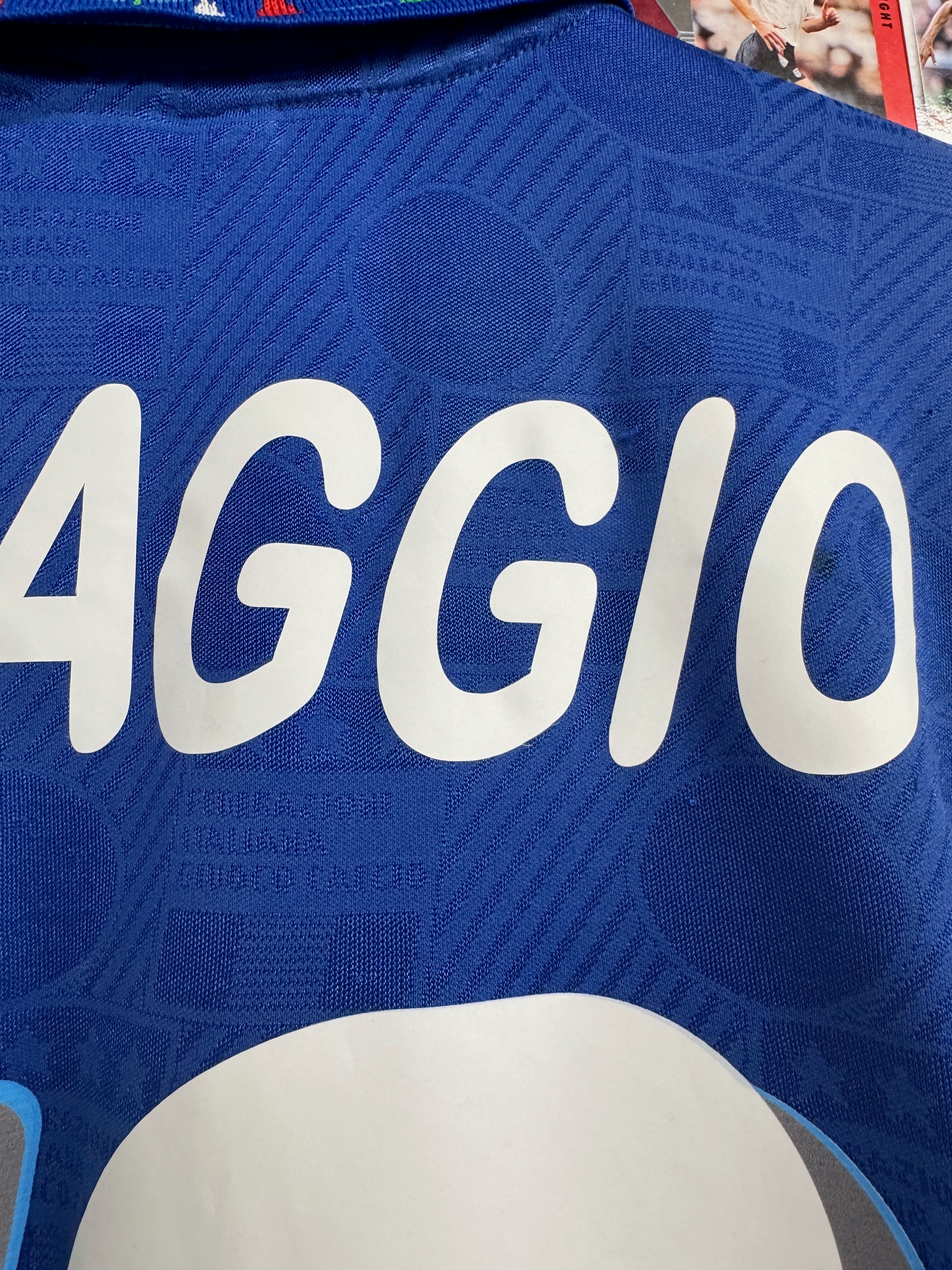 Italy 1994/95 Roberto Baggio #10 Home Longsleeve Shirt | Retro Screamers