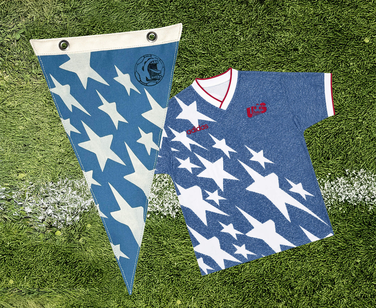 USA '94 WM-Stars Wimpel X Wild Northland